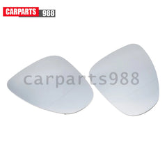 Pair LH RH Heated Mirror Glass For 11-17 Volkswagen Touareg 7P6857522 7P6857521 6B93BC-57