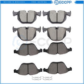 Front and Rear Brake Ceramic Pads For BMW 525 2004 - 2005 E60 AT Anti Noise 6B93BC-57