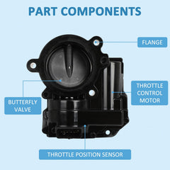 For Mini Cooper Cooper Countryman Cooper Paceman 1.6L DOHC Throttle Body 6B93BC-57