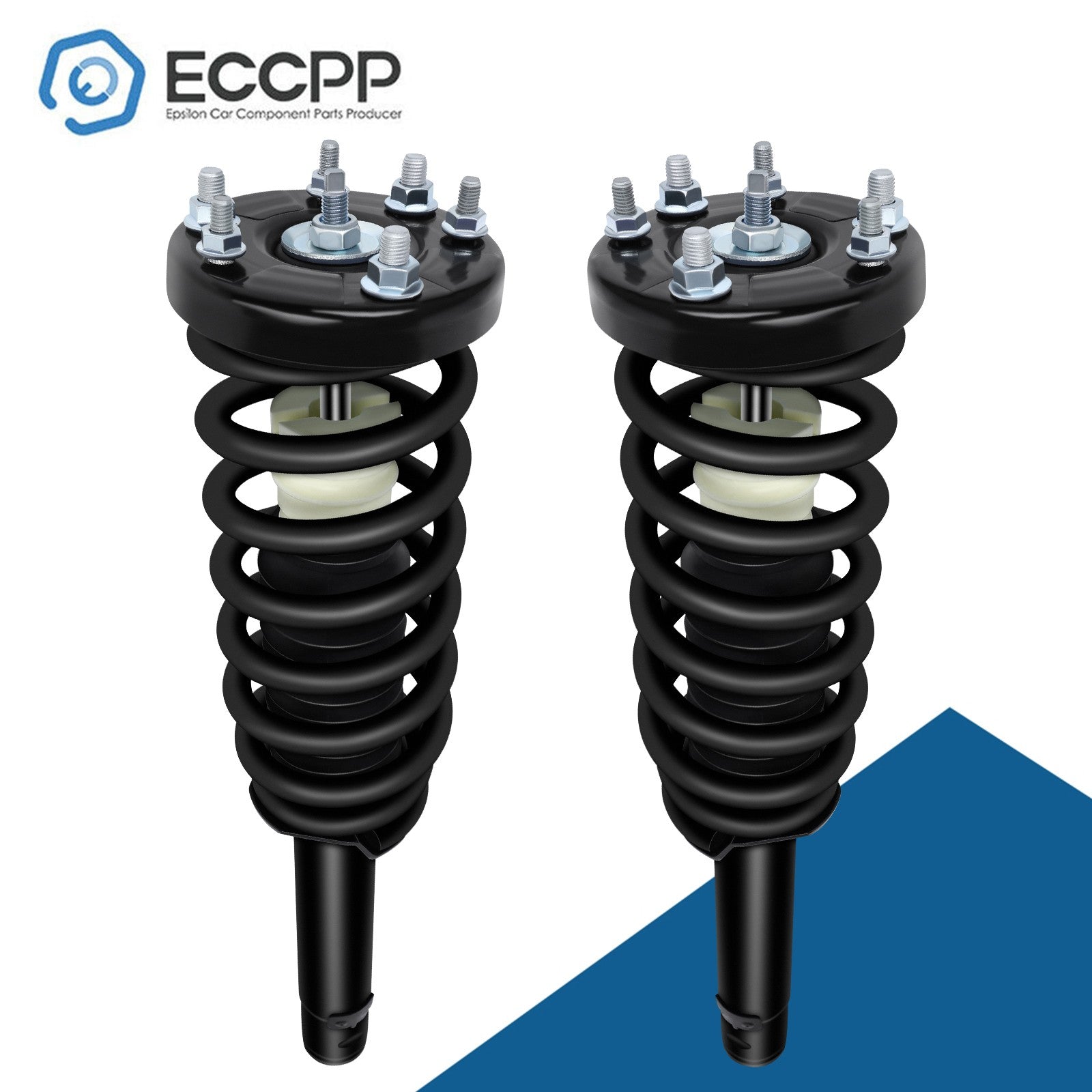 Front 2 Pcs Complete Struts & Coil Spring Assemblies Fits 2004 - 2008 Acura TL 6B93BC-57