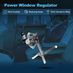 For Chevrolet Tahoe 1995-2000 Front Passenger Side Window Regulator w/ Motor 6B93BC-57