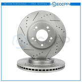 Front Brake Discs Rotors For Chrysler 200 Dodge Avenger Jeep Patriot Mitsubishi 6B93BC-57