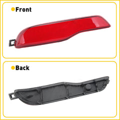 Left Driver Side Rear Bumper Light Reflector For 2014-2018 JEEP Cherokee FAST US 6B93BC-57