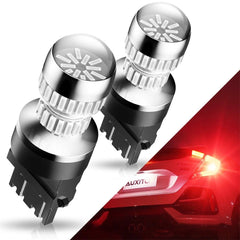 AUXITO 3157 LED Brake Tail Rear Turn Signal Light Bulb Lamp White Red Amber EOA AUXITO