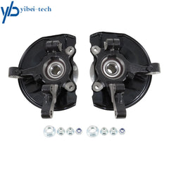Pair Front Steering Knuckle & Hub Bearing Assembly For Dodge Caliber 2007-2012 6B93BC-57