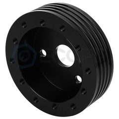 1" Black Hub For Grant APC 6 Steering Wheel Hub to Grant 3 hole Adapter 6B93BC-57