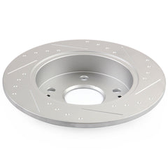 Front Rear Brake Rotors Discs For 2006 2007 2008 2009-2011 Honda Civic Slotted 6B93BC-57