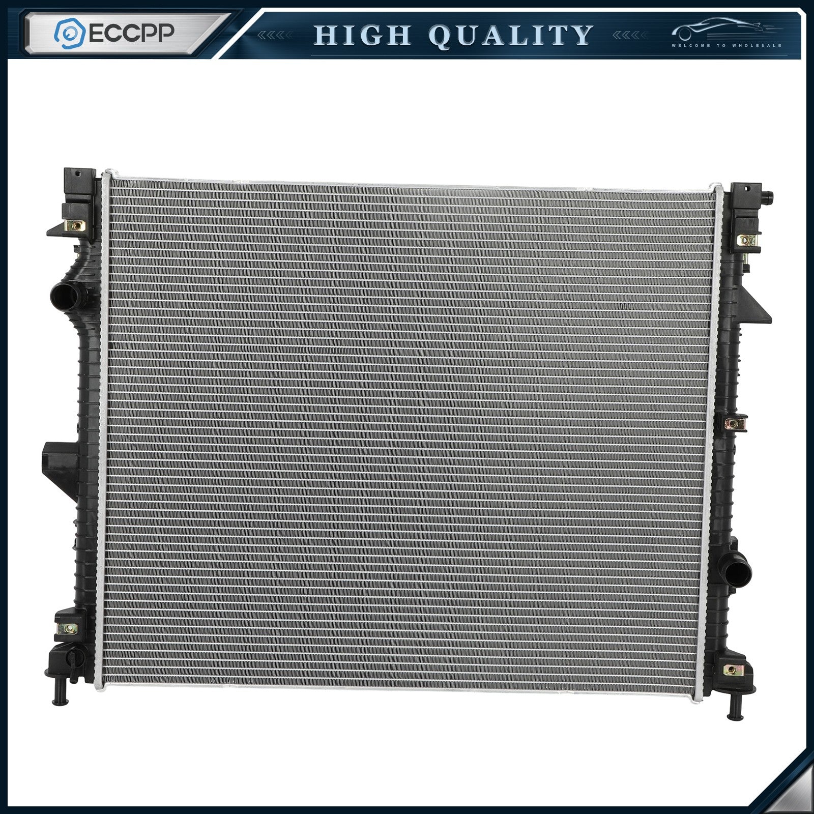Aluminum Radiator For 2015 2016 2017-2018 Ford Edge 2016 2017 2018 Lincoln MKX 6B93BC-57