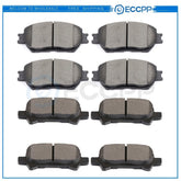 Front Rear Ceramic Brake Pads For 2002 2003 2004 2005-2006 Toyota Camry 8pcs 6B93BC-57