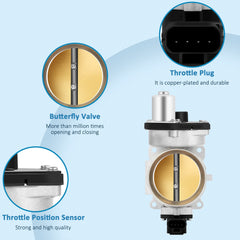 For Ford Explorer Explorer Sport Trac Mercury Mountaineer 4.6L Throttle Body 6B93BC-57