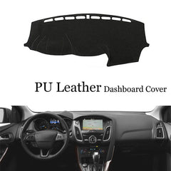 Dashboard Console Cover PU Leather Protector Sunshield Pad Fit For Ford Focus 3 6B93BC-57
