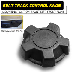 Seat Track Adjustment Knob Fit for 2008-2010 Ford F250 F350 F450 F550 Super Duty 6B93BC-57