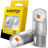 2X AUXITO T10 LED Canbus Light Bulbs 192 168 194 2825 W5W Super Bright Red EOA AUXITO