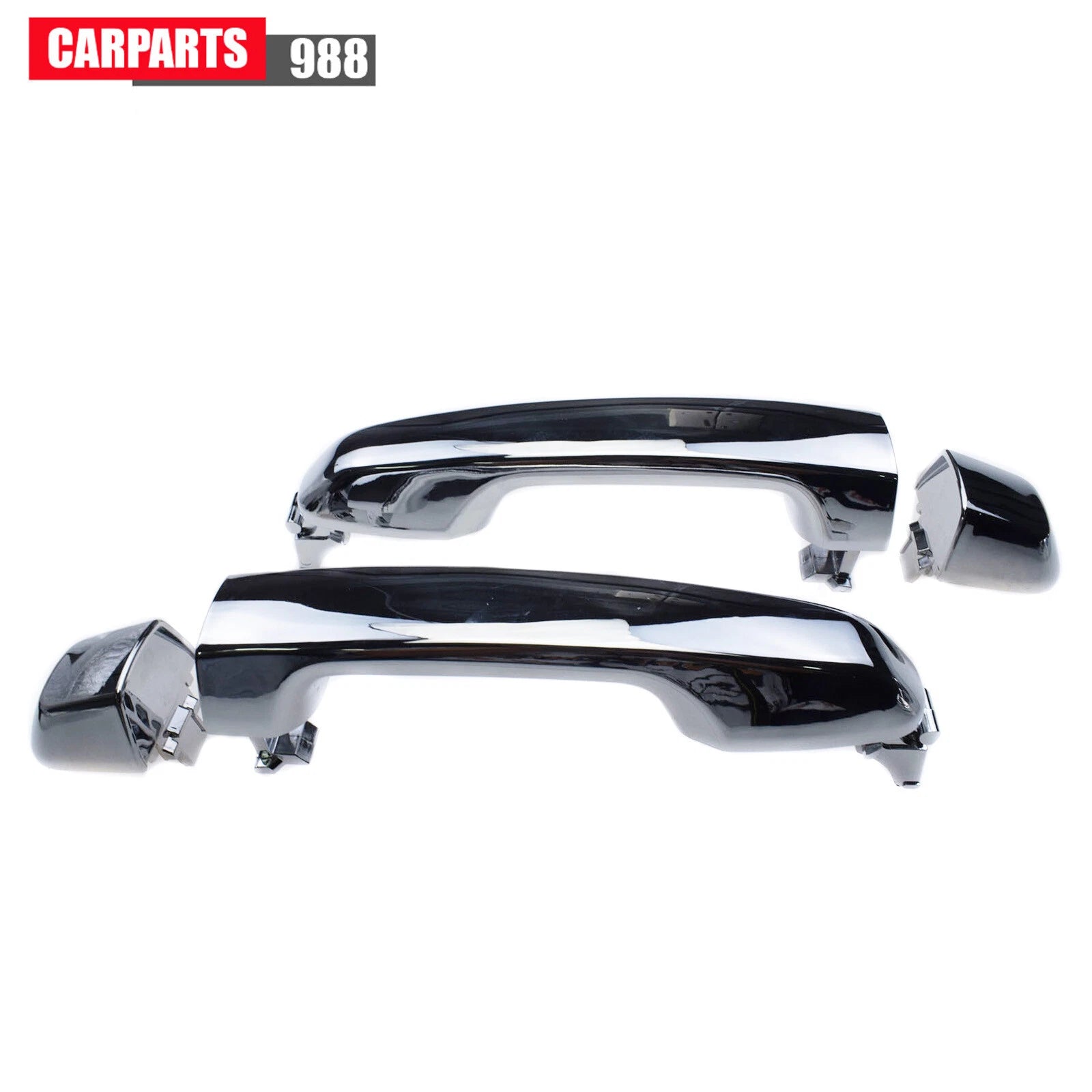 Chrome Outer Door Handle Rear Left Right For Toyota 4Runner GX460 6921060100 6B93BC-57