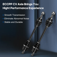 ECCPP CV Axle Set Fits Honda Rincon 680 2010-2022 Rear Left & Right ECCPP