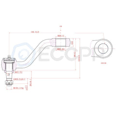 Front Ball Joints Tie Rods Pitman Arm Steering Part For 94-99 Dodge Ram 1500 2WD 6B93BC-57