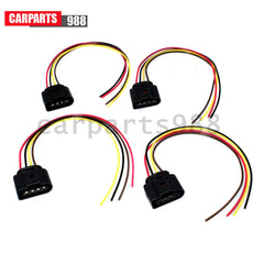 4Pcs Ignition Coil Connector 1J0973724 For Audi A3 A4 TT VW Golf Jetta Passat 6B93BC-57