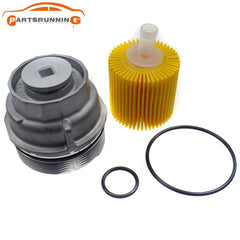 Oil Filter Housing Cap + Cap Plug +Wrench + Filter For Toyota Lexus ES300h ES350 6B93BC-57