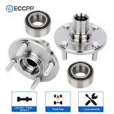 2X Front Wheel Bearing & Hub Kit For Toyota Corolla 1988-2001 2002 FWD Non-ABS KOEEP