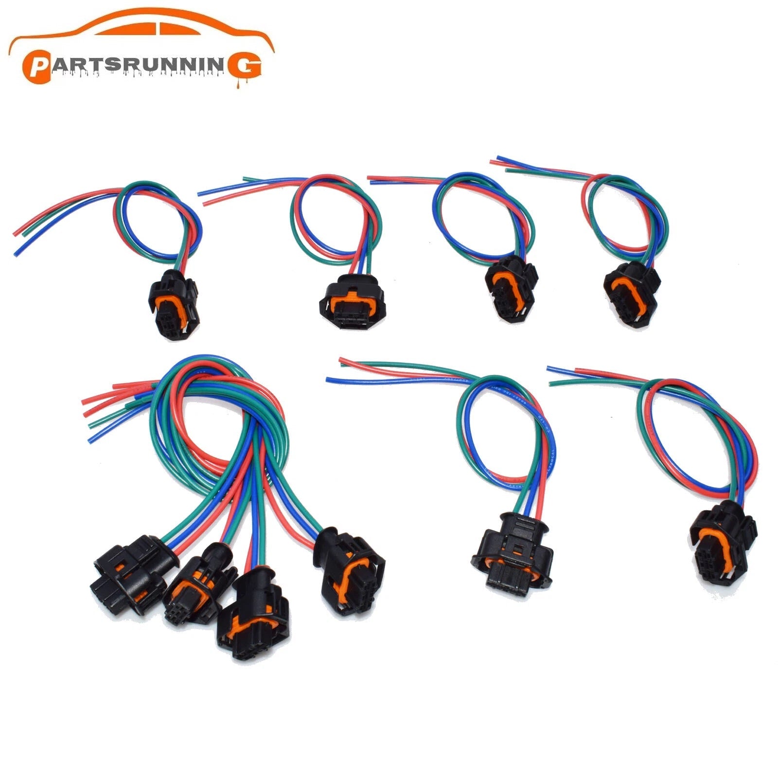 10X Camshaft Position Sensor Connector PC641,5S1348 For Benz C300 C350 E350 W211 6B93BC-57