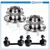 For 2006 2007 08-2011 Honda Civic Si EX Rear Wheel Bearing & Hub Sway Bar Link 6B93BC-57
