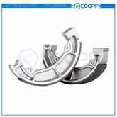 1 Pair Front Brake Shoes Replacement For Kawasaki KLF185A KLF220A Semi-Metal 6B93BC-57