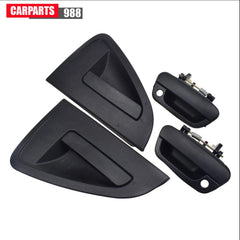 4Pcs Black Outer Door Handle Front Rear Left Right For 2013-2015 Chevrolet Spark 6B93BC-57