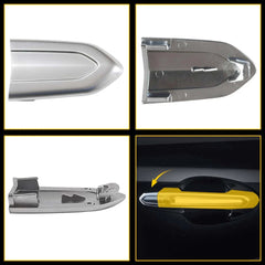 Chrome Exterior Door Lock handle Cap Cover Trim For Cadillac XTS ATS CTS CT6 EOA 6B93BC-57