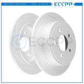 Rear Brake Rotors Discs For JEEP LIBERTY KJ WRANGLER TJ 2003 2004 2005 2006 6B93BC-57