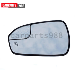 Left Rear View Side Mirror Glass Heated For 2013-2020 Ford Fusion DS7Z17K707F 6B93BC-57