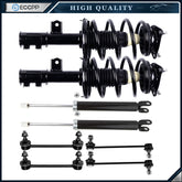 Front Struts + Rear Shock Absorbers + Sway Bars for 2007 - 2010 Hyundai Elantra KOEEP