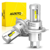AUXITO H4 9003 Super 50000LM White Kit LED Headlight Bulbs High Low Beam Combo 2 AUXITO