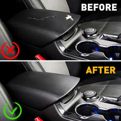 For 2011-2018 Ford Explorer Center Console Rest Arm Lid Armrest Cover Skin Black 6B93BC-57