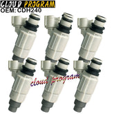 6PCS Fuel Injector For 2001-2006 Suzuki XL-7 Grand Vitara 2.7L INP-774 CDH240 6B93BC-57
