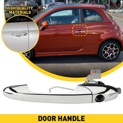 Exterior Door Handle Front Driver Left LH Side Hand for Fiat 500 68069943AC EOA 6B93BC-57