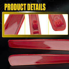 Pair 2PC Rear Bumper Reflex Reflector RH LH For 2020-2022 TOYOTA COROLLA USA EOA 6B93BC-57