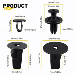146x For Toyota Fender Door Hood Bumper Trim Car Push Retainer Pin Rivet Snaps A 6B93BC-57
