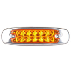10pcs Amber Red For Peterbilt Incandescent Marker Clearance Sleeper Panel Light 6B93BC-57