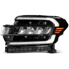 Pair Kit LED Headlights Assembly For 2022-2024 Ford Expedition 3.5L Black Amber 6B93BC-57