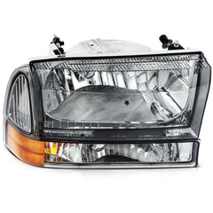 ECCPP Headlights For 2003-04 Ford Excursio 1999-05 Ford F-250/F-350/F-450 Pair KOEEP