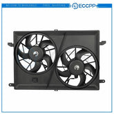 Radiator Condenser Cooling Fan Assembly For 2009 2010-2017 Chevrolet Traverse 6B93BC-57
