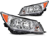 For 2010 2011-2013 Buick LaCrosse Chrome Housing Left+Right Headlights Assembly 6B93BC-57