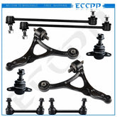 8PCS Fits 2003-2010 11 Volvo XC90 Front Lower Control Arms Sway Bars Ball Joints 6B93BC-57