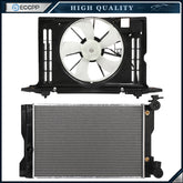 Electric Engine Radiator Cooling Fan Kit For Toyota For Corolla 09 10 2011-2013 6B93BC-57