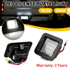 LED Smoke Lens License Plate Rear Bumper Fit Lights 15-22 Ford F-150 F150 Pickup 6B93BC-57