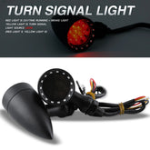 LED Turn Signal Indicator For Honda Yamaha Suzuki Kawasaki Harley Ducati 10mm