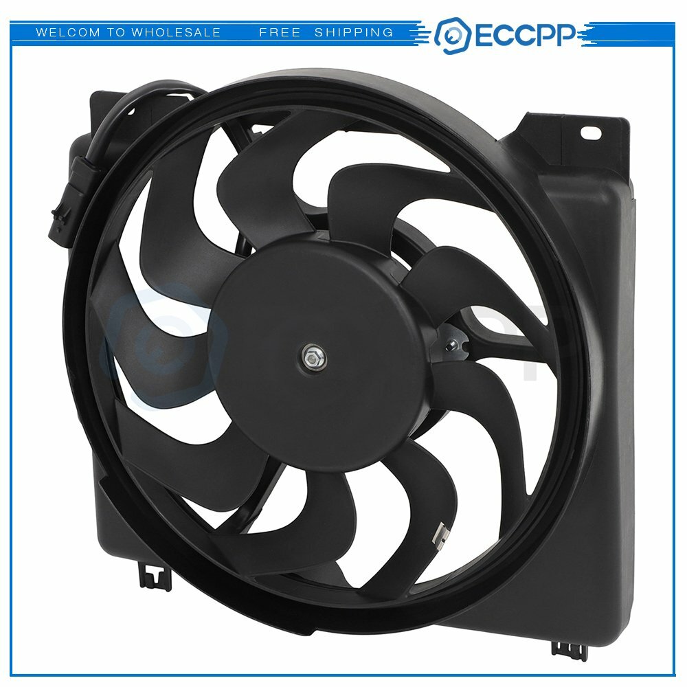 Radiator Cooling Fan Assembly For 1997 1998 1999 2000 2001 Jeep Cherokee 6B93BC-57