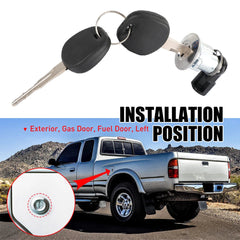 For Toyota 1995-2004 Tacoma 2000-2003 Tundra Fuel Door Lock Cylinder & Key EOA 6B93BC-57