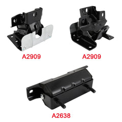 2Pcs Engine Mount + Trans Mount Kit For 1999-2007 GMC Sierra 1500 4.8L 5.3L 6.0L 6B93BC-57