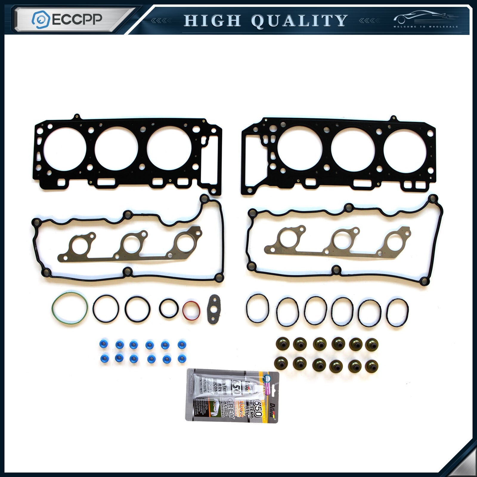 Head Gasket Set For 2005-2010 Ford Mustang 4.0L V6 GAS SOHC VIN N 6B93BC-57